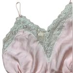 Vintage Ms. Leslee Pink Teddy Bodysuit Romper French Cut Tagged Large Fits Small Photo 1