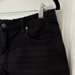 Aerie  Black Distressed Women's Shorts Medium Photo 2