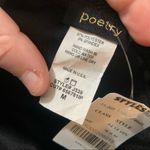 Poetry NWT  Black Strapless Peplum Mini Dress size Medium Photo 1