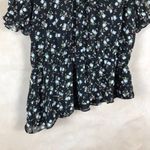 Lea & Viola Women's Plus Size Asymmetrical Floral Top NWT 1X Photo 1