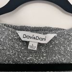 Davi & Dani  Grey Sweatshirt Pullover Top Photo 1