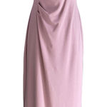 Adrianna Papell  Sleeveless Long Column Evening Gown Pink Size 6 Formal Dress Photo 0