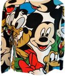 Disney characters sweatshirt Mickey Donald Goofy Size S EUC Photo 2