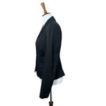 Magaschoni M-A-G  Black Cotton Blazer Size 8 Photo 3