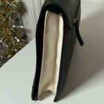 JustFab  Joey portfolio iPad clutch black faux leather python embossed‎ fold over Photo 6
