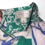 Moulinette Soeurs  Green and Blue Patterned Dress Photo 1