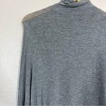 Free People  Grey Turtle Neck Tunic Top Photo 6