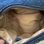 Chico's  Navy Quilted Shoulder Bag with Silver Chain Photo 10