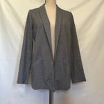 Leith Open Front Cardigan Womens Jacket Size S Gray Scandi Minimal Clean Girl Photo 9