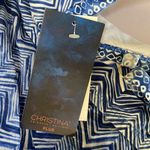 Christina swimwear tank top. Size 2X. NWT. Adjustable straps. Blue Photo 4
