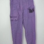 LF THE BRAND CARGO STYLE LIGHT PURPLE LIGHTWEIGHT PANTS SIZE 2 Photo 0