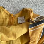 Selfie Leslie Yellow Mini Chevron Dress Size XS Photo 2