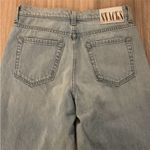 SNACKS from Mother The Fun Dip Puddle Sliced Size 25 Mid Rise Loose Light Wash Blue Photo 4