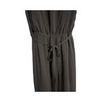 Loft  Black Short Sleeve Collared‎ Belted Button Front Dress Size Small Nwt Photo 5