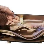 Tory Burch Rose Gold metallic ROBINSON Tote Bag Photo 6