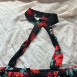 Forever 21 F21 floral choker blouse Photo 1