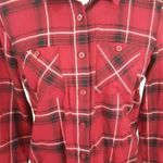BCBGeneration  Red‎ Tartan Plaid Shirt Photo 4