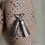 Birdies ✨ BIRDIE Woven Metallic Tassel Mules – Size 9 – Chic + Comfy! ✨ Photo 3