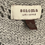 Sonoma Life + Style Light Gray Vest XL Photo 5