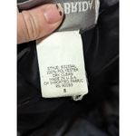 David's Bridal  Strapless Little Black Dress Satin A-Line Womens 8 Semi Formal Zip Photo 4