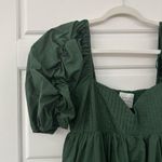 Hyacinth House Emerald Puff Sleeve Sasha Mini Dress Photo 7
