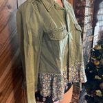 We The Free By Free People Women’s XS Embellished Sergeant Ruffle Utility Jacket Photo 3