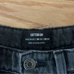 Cotton On Black Frayed Denim Shorts Photo 1