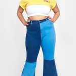 Dolls Kill Mixed Panel Denim Jeans Photo 1