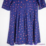 Unique Vintage Gwynnie Bee Umbrella Print Navy Dress, plus size 0X Photo 12