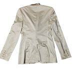 Stella McCartney  Single Button Ivory Silk Blend Blazer *Flaw* Size: 40 Photo 3