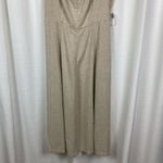 Old Navy Beige Fit&Flare Linen Blend Midi Dress Sz.L NWT Photo 5
