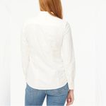 J. Crew Womens White Button Photo 1