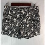 Disney 11 Alice in Wonderland Black and White Jean Shorts with Ornate Design Photo 10