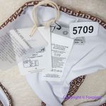 Rhythm NEW . Free People Geo high cut Cheeky bikini bottom coco , size M‎ Photo 9