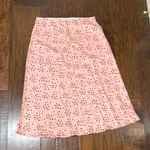 Mi Ami Pink and red hearts Women's Skirt Size M Photo 0