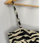 Pistola  Cream/Black Zebra Sundress Spaghetti straps with pockets Size Large Photo 2
