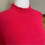 BP Pink Knit Mock Neck Long Balloon Sleeve Sweater Extra Small Photo 36