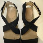 Ecco  Damara Black Leather Crossover Strap Sports Sandals EU 37 Photo 3