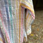 J.Crew  Pastel Striped Womens Shirt Photo 7