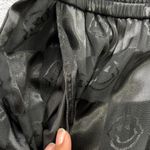 Urban Revivo Checkerboard Pants Women Size 4 Black Satin Wide Photo 8