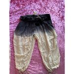 Bel Air Ombre Silk Pants Capris Blue White T2 FR 38 Belt NWT Size undefined Photo 1