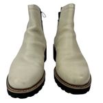 Dolce Vita ivory leather Huey H2O boots. Waterproof w/ lug heels. Sz 10 White Photo 11