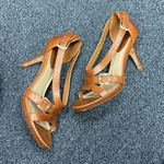 Cole Haan carma air hi heels sandal strappy Woodbury brown tan 7.5 Photo 7