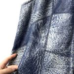 Womens Shearling Lambskin Vest Blue Size M Audrey Talbott Made In New Zealand Size M Photo 2