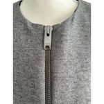 DKNY  Gray A Line Full ZipLong Sleeve Jacket Dress Size 4 Photo 4
