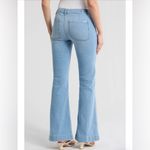 7 For All Mankind Dojo Tailorless Wide Leg Flare Jeans Light Wash Size 29 NWT Photo 1