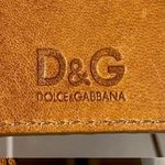 Dolce & Gabbana Authentic Camel Leather Belissima Mirror Bag Charm Photo 10