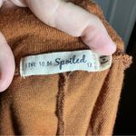 Live to be spoiled  Orange Knit Lounge Shorts size 1X Photo 1