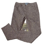 Democracy  brown leopard fringe ankle jeans size 6 Photo 0