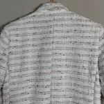 MISA Los Angeles Penny Tweed Blazer Jacket Women's XS Winter White Career NWT Photo 13